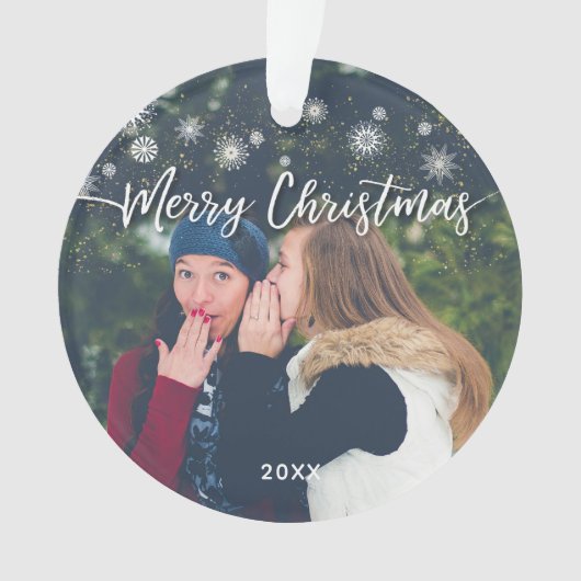 Friends Photo kerstversiering Ornament (voorkant)