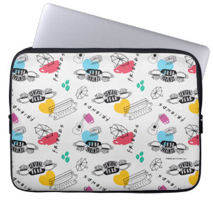 FRIENDS™   Pictogrampatroon Laptop Sleeve