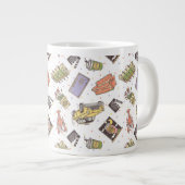 FRIENDS™ | Pictogrampatroon Polka Dot Extra Grote Beker (Voorkant rechts)