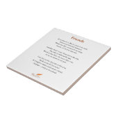 Friends Poem Tegeltje (Zijkant)