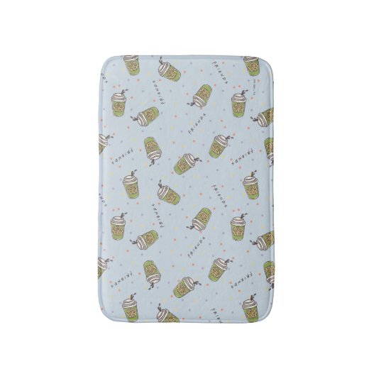 FRIENDS™ | Polka Dot Central Perk Pattern Badmat (Voorkant Verticaal)