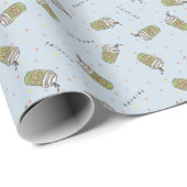 FRIENDS™ | Polka Dot Central Perk Pattern Cadeaupapier (Rol Hoek)