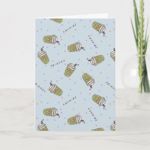 FRIENDS™ Polka Dot Central Perk Pattern Kaart