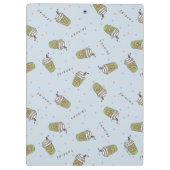 FRIENDS™ | Polka Dot Central Perk Pattern Klembord (Achterkant)