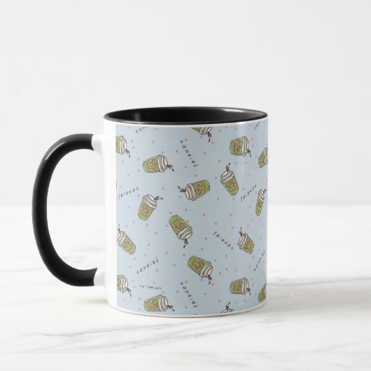 FRIENDS™ | Polka Dot Central Perk Pattern Mok (Links)