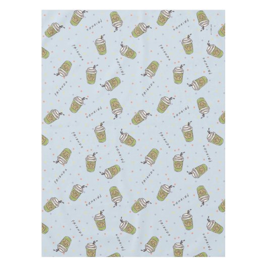FRIENDS™ | Polka Dot Central Perk Pattern Tafelkleed (Voorkant)