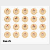 FRIENDS™ | Prettig Turksendagfeest Ronde Sticker (Vel)