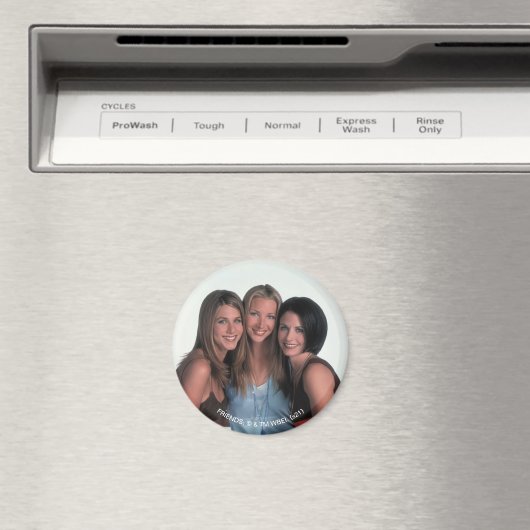 FRIENDS™ | Rachel, Phoebe en Monica Magneet (Insitu (Vaatwasser))