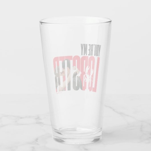 FRIENDS™ | Rachel & Ross - Jij bent mijn kreeft Glas (Achterkant)