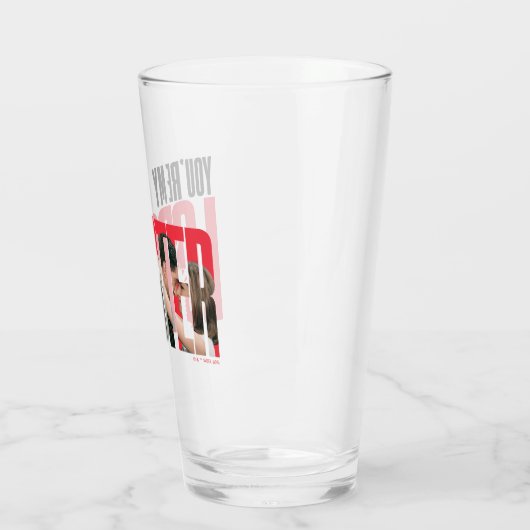 FRIENDS™ | Rachel & Ross - Jij bent mijn kreeft Glas (Links)