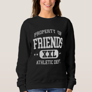 Friends Retro Athletic Property Dept Trui