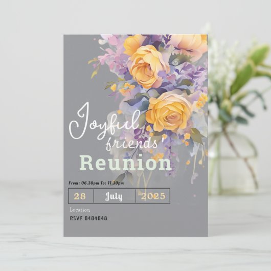 Friends' Reunion Invitations  (Debout devant)