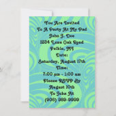 Friends Reunion Party in My Pad Frog Kaart (Achterkant)