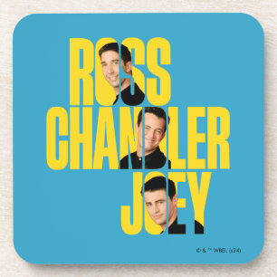 FRIENDS™ Ross, Chandler en Joey Bier Onderzetter
