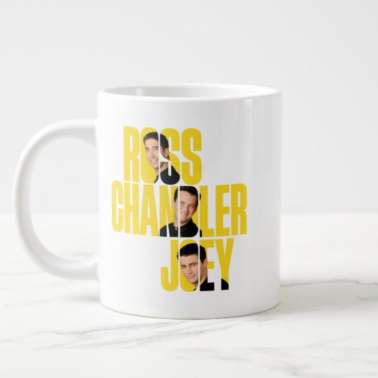 FRIENDS™ | Ross, Chandler en Joey Extra Grote Beker (Links)