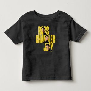 FRIENDS™ Ross, Chandler en Joey Kinder Shirts