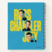 FRIENDS™ | Ross, Chandler en Joey Notitieboek (Achterkant)