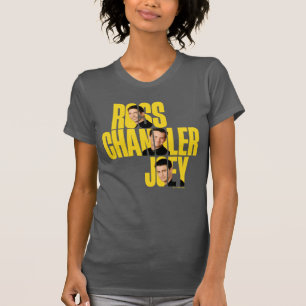 FRIENDS™ Ross, Chandler en Joey T-shirt