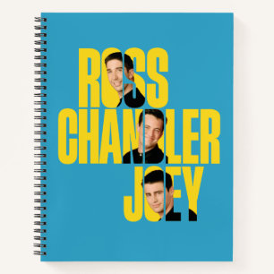 FRIENDS™ Ross, Chandler & Joey Notitieboek