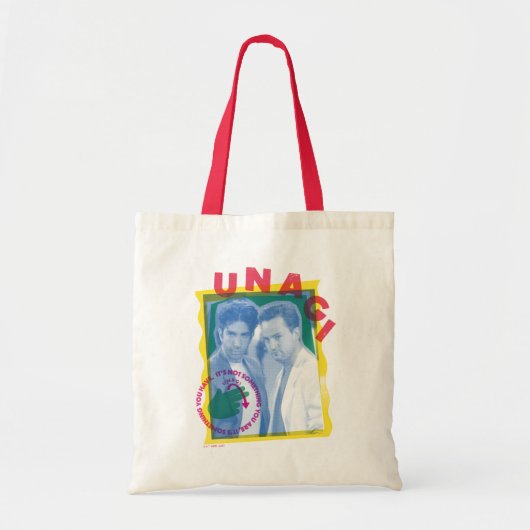 FRIENDS™ | Ross & Chandler - Unagi Tote Bag (Voorkant)