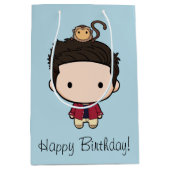 FRIENDS™ | Ross Chibi Medium Cadeauzakje (Voorkant)