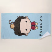 FRIENDS™ | Ross Chibi Strandlaken (Voorkant)