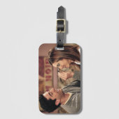 FRIENDS™ | Ross doet Rachel's Makeup Bagagelabel (Voorkant (verticaal))