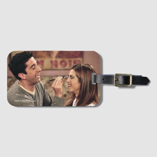 FRIENDS™ | Ross doet Rachel's Makeup Bagagelabel (Voorkant (horizontaal))