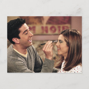 FRIENDS™   Ross doet Rachel's Makeup Uitnodiging Briefkaart
