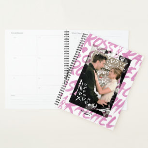FRIENDS™ Ross en Rachel Doodled Hearts Planner