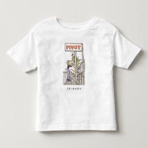 FRIENDS™ Ross en Rachel PIVOT Kinder Shirts