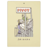 FRIENDS™ | Ross en Rachel PIVOT Klembord (Achterkant)