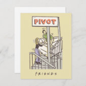 FRIENDS™ | Ross en Rachel PIVOT Notitiekaartje (Voorkant / Achterkant)