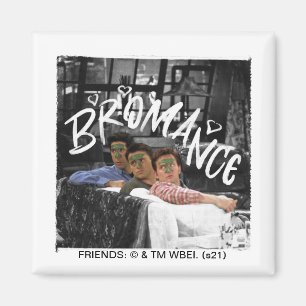 FRIENDS™   Ross, Joey en Chandler Bromance Magneet