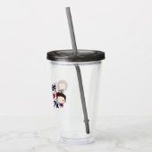 FRIENDS™ | Ross & Rachel Lobster Chibi Acryl Drinkbeker (Links)