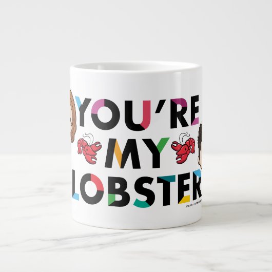 FRIENDS™ | Ross & Rachel Lobster Chibi Extra Grote Beker (Voorkant)