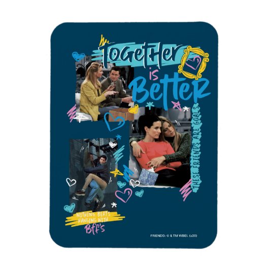FRIENDS™ | Samen is beter Magneet (Verticaal)