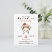 Friends série T.V. Friendsgiving Party Invitation (Debout devant)