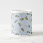 FRIENDS™ | Stippenpatroon Central Perk Extra Grote Beker (Voorkant)