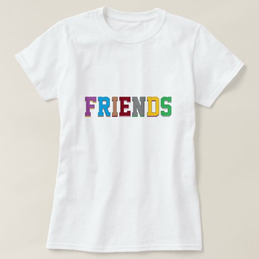 Friends T-Shirt (Design voorkant)