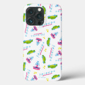 FRIENDS™ Taxi and Water Fountain Pattern Case-Mate iPhone Case (Achterkant)