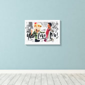 FRIENDS™ | Thanksgiving Turkije Hoofd Monica Canvas Afdruk (Insitu (Houten vloer))