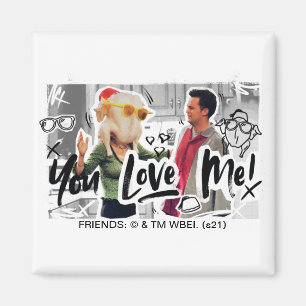 FRIENDS™ Thanksgiving Turkije Hoofd Monica Magneet