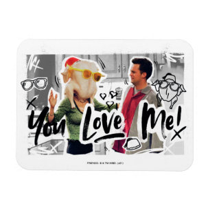 FRIENDS™ Thanksgiving Turkije Hoofd Monica Magneet