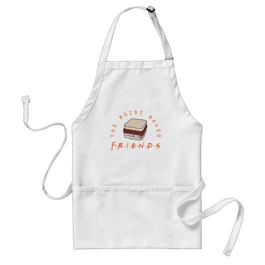 FRIENDS™ | The Moist Maker Standaard Schort (Voorkant)