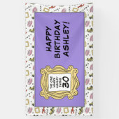 FRIENDS™ | The One with the Birthday Spandoek (Verticaal)