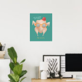 FRIENDS™ | The One with the Turkey Poster (Thuiskantoor)