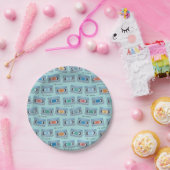 FRIENDS™ | The One With Video Tape Pattern Papieren Bordje (Feest)