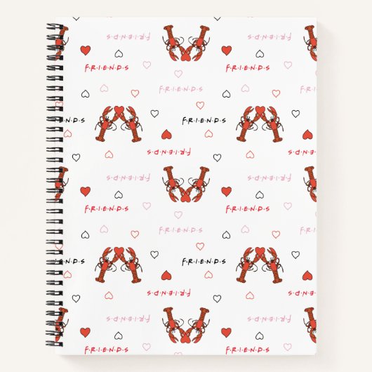 FRIENDS™ | U bent mijn Lobster Pattern Notitieboek (Voorkant)
