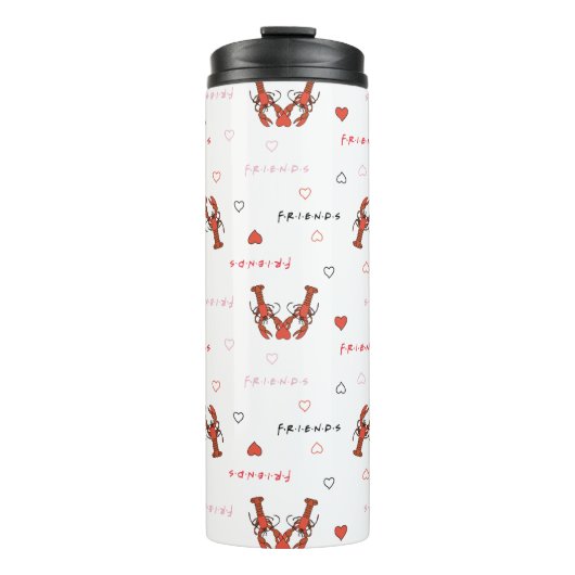 FRIENDS™ | U bent mijn Lobster Pattern Thermosbeker (Voorkant)